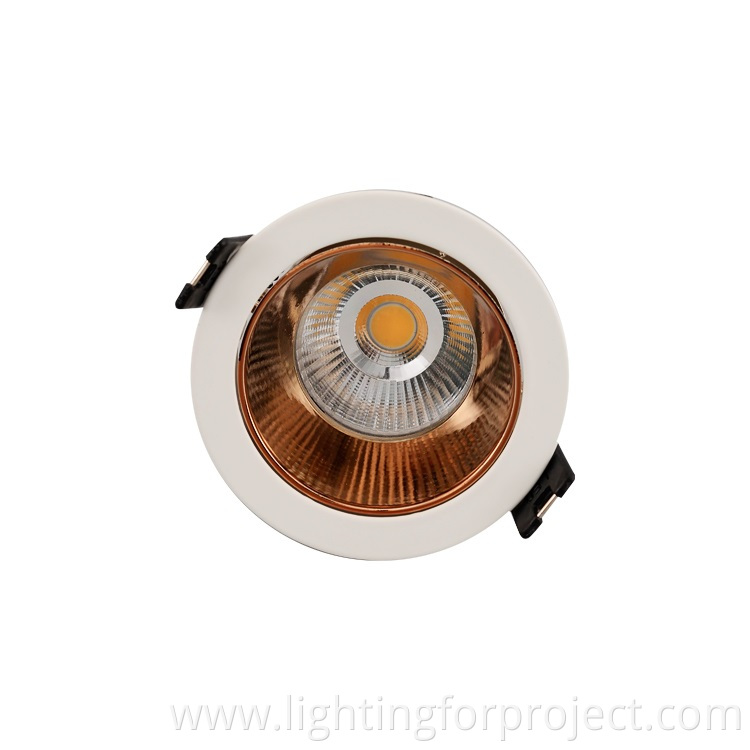 COB Down Light Aluminum Ceiling CE ROHS High Quality 7W LED Panel Downlight